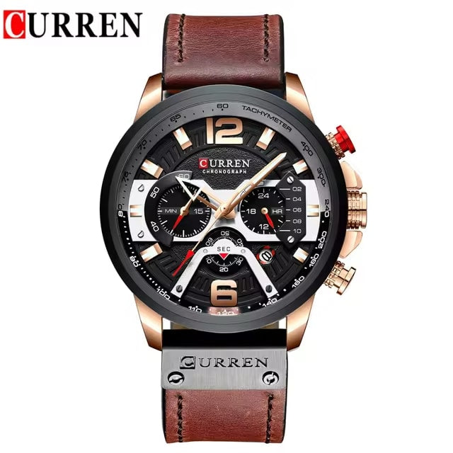 Reloj Curren 8329 Café Elegante Unisex
