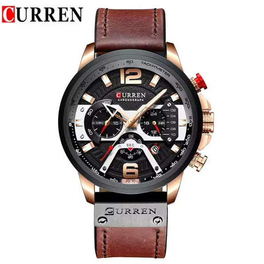 Reloj Curren 8329 Café Elegante Unisex