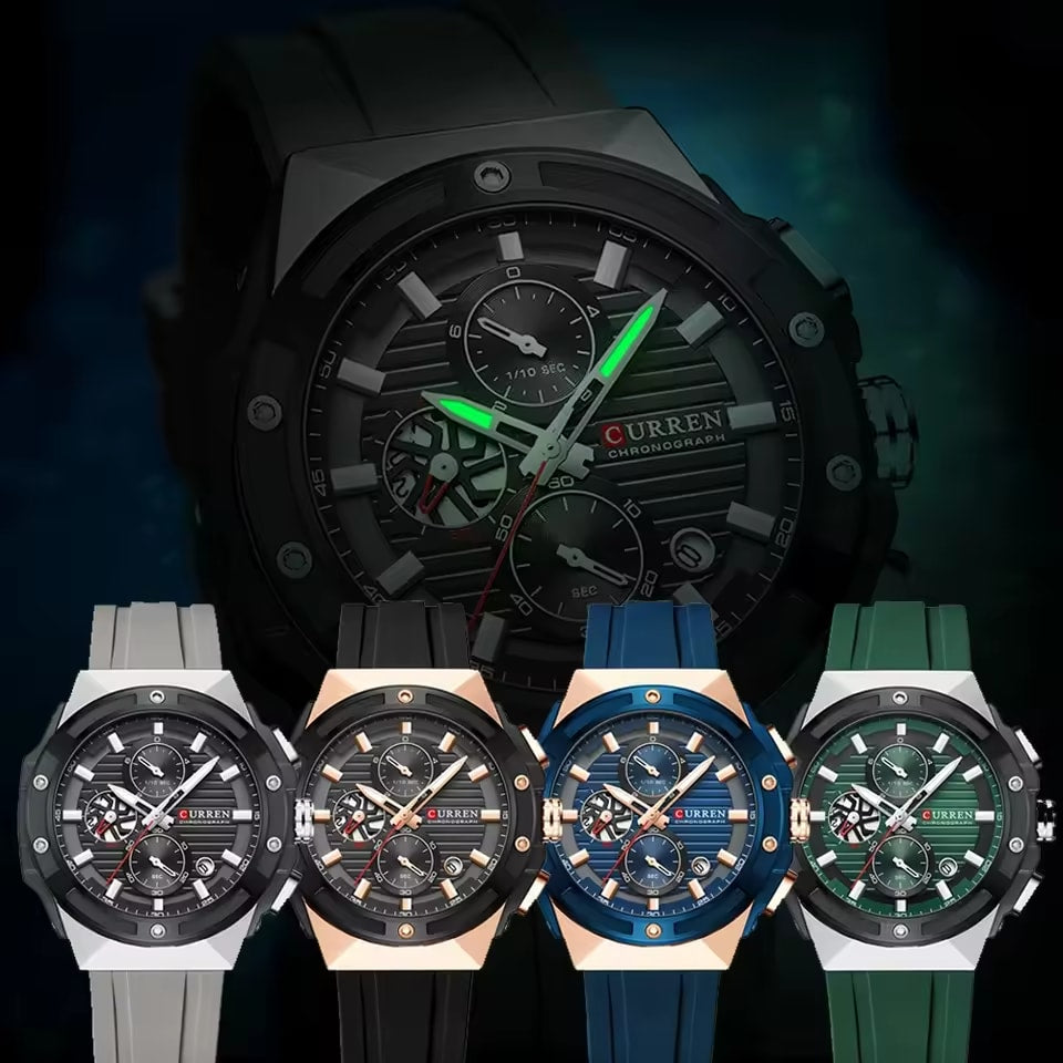 Reloj Curren 8462 Estilo Casual Elegante