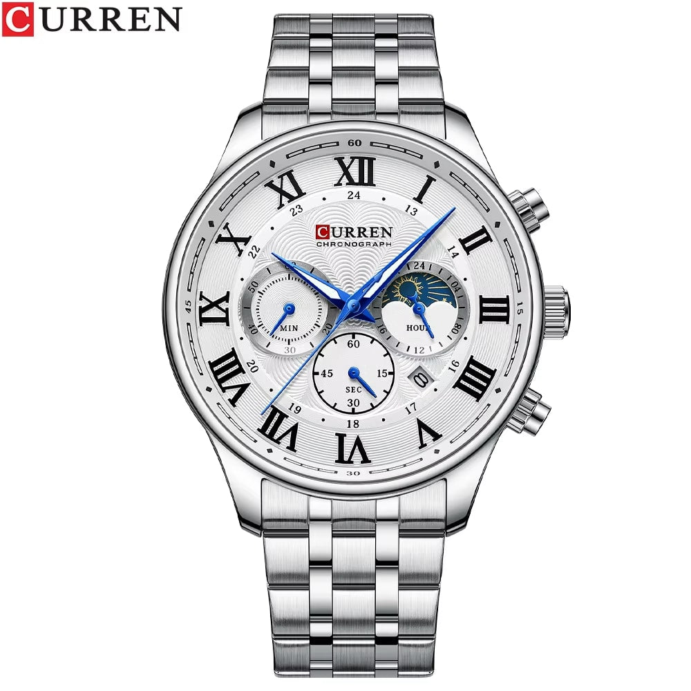 Reloj Curren 8427 Plateado para Hombre