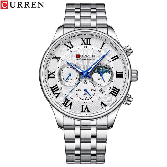 Reloj Curren 8427 Plateado para Hombre