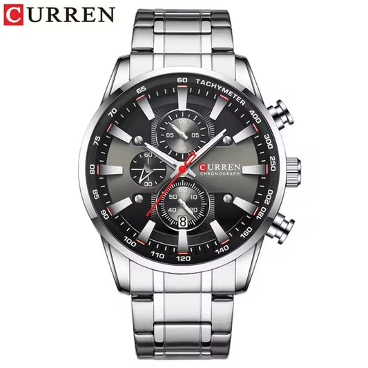 Reloj Curren 8351 Plata Gris - Estilo Clásico Unisex