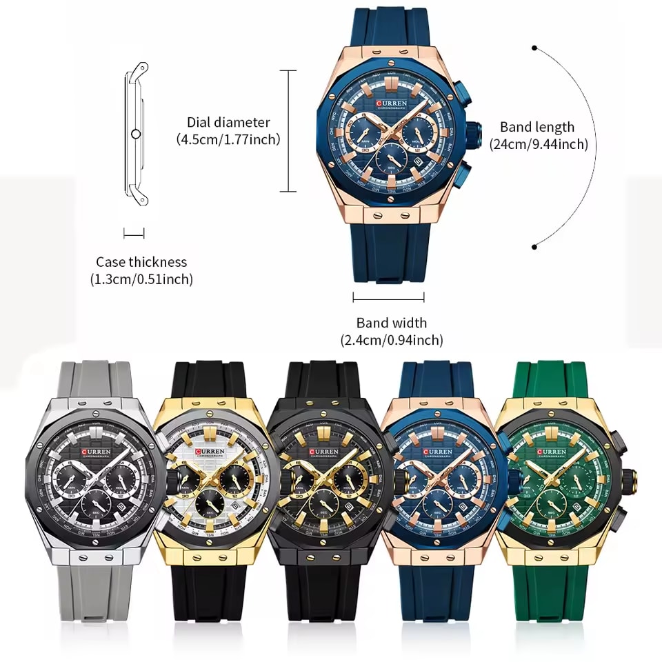 Reloj Curren 8464 Edición Especial Unisex