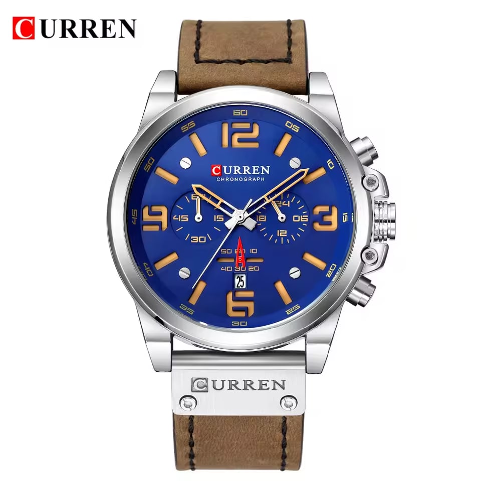 Reloj Curren 8314 para Hombre - Café con Azul