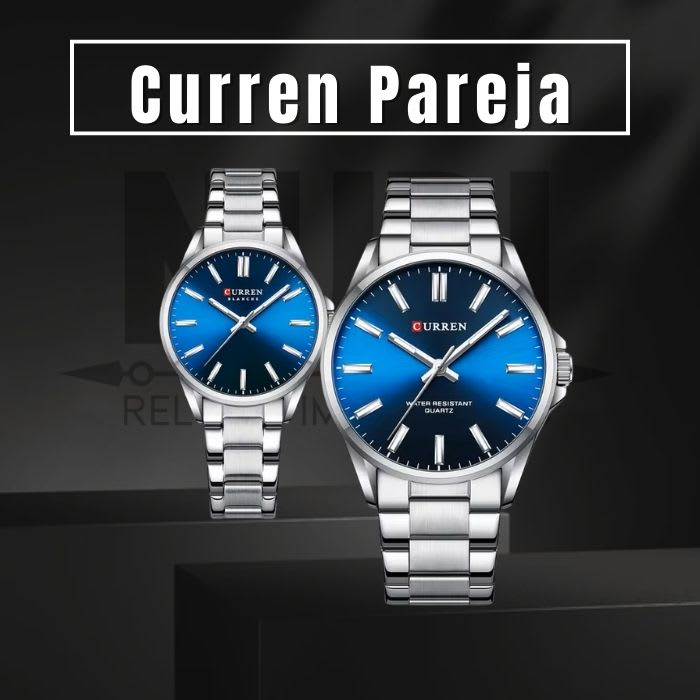 Reloj Curren 9090 Pareja - Unisex Elegante
