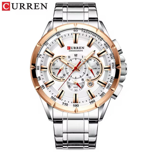 Reloj Curren 8363 Bronce Estilo Clásico Unisex