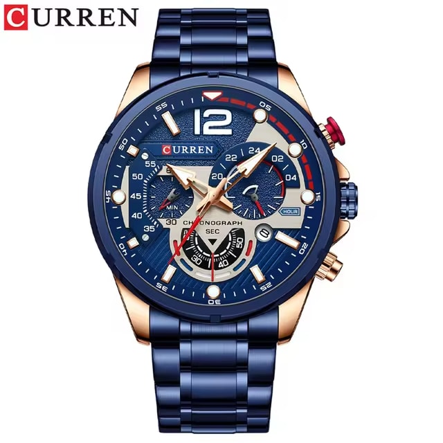 Reloj Curren 8395 Azul - Diseño Elegante Unisex